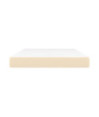 Saltea cu arcuri buzunar, fermitate medie, crem, 140x190x20 cm, textil - WOODBB3343