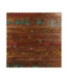 Blat masă rustic din lemn masiv reciclat, pătrată, 80x80x2,5 cm, handmade Blat masă rustic din lemn masiv reciclat, pătrată, 80x80x2,5 cm, handmade