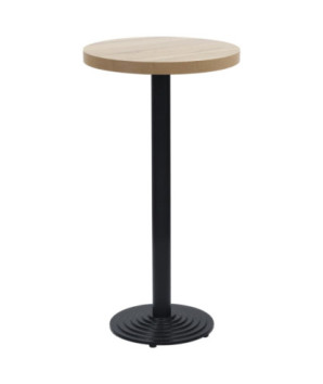 Picior masă de bistro, negru,Ø43x107 cm, fontă, cu aspect industrial - WOODBB3349