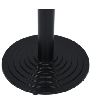 Picior masă de bistro, negru,Ø43x107 cm, fontă, cu aspect industrial - WOODBB3349