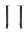 Picior masă de bistro, 2 buc., negru, 61x8x72 cm, fontă, cu aspect industrial - WOODBB3350 Picior masă de bistro, 2 buc., negru, 61x8x72 cm, fontă, cu aspect industrial - WOODBB3350