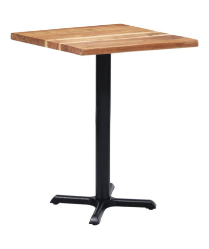 Picior de masă Bistro Negru 56x56x72 cm Fontă, cu aspect industrial - WOODBB3351