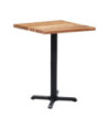 Picior de masă Bistro Negru 56x56x72 cm Fontă, cu aspect industrial - WOODBB3351 Picior de masă Bistro Negru 56x56x72 cm Fontă, cu aspect industrial - WOODBB3351