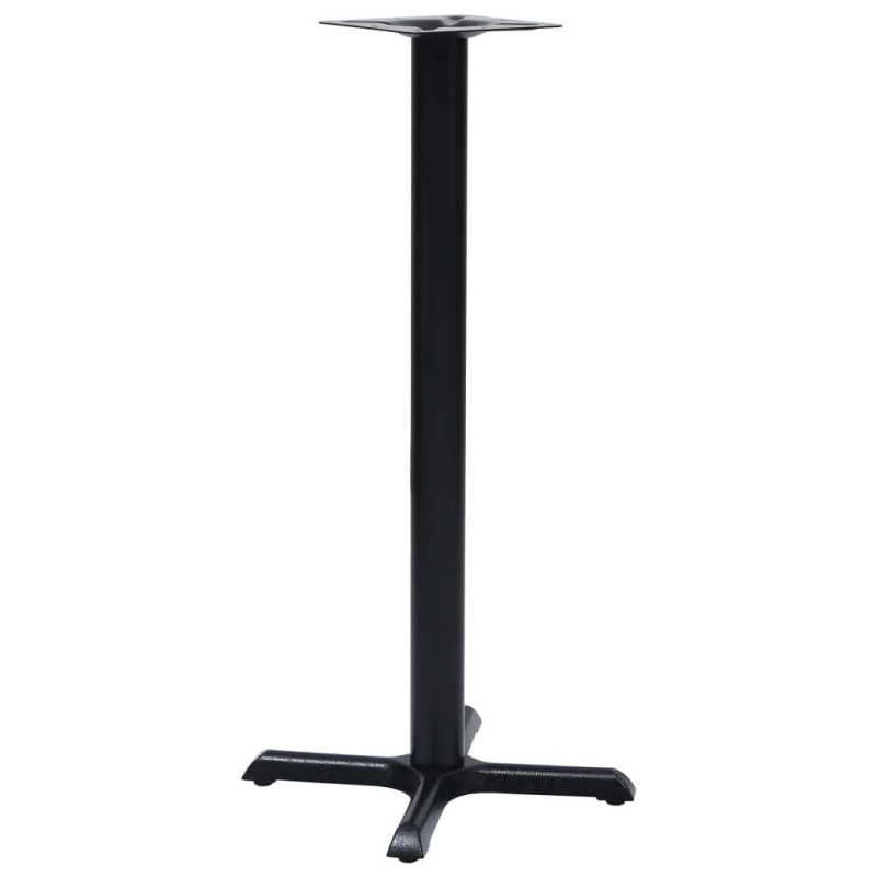 Picior masă de bistro, negru, 56 x 56 x 107 cm, fontă, cu aspect industrial - WOODBB3352