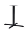 Picior masă de bistro, negru, 76 x 76 x 72 cm, fontă, cu aspect industrial - WOODBB3353 Picior masă de bistro, negru, 76 x 76 x 72 cm, fontă, cu aspect industrial - WOODBB3353