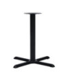 Picior masă de bistro, negru, 76 x 76 x 72 cm, fontă, cu aspect industrial - WOODBB3353 Picior masă de bistro, negru, 76 x 76 x 72 cm, fontă, cu aspect industrial - WOODBB3353