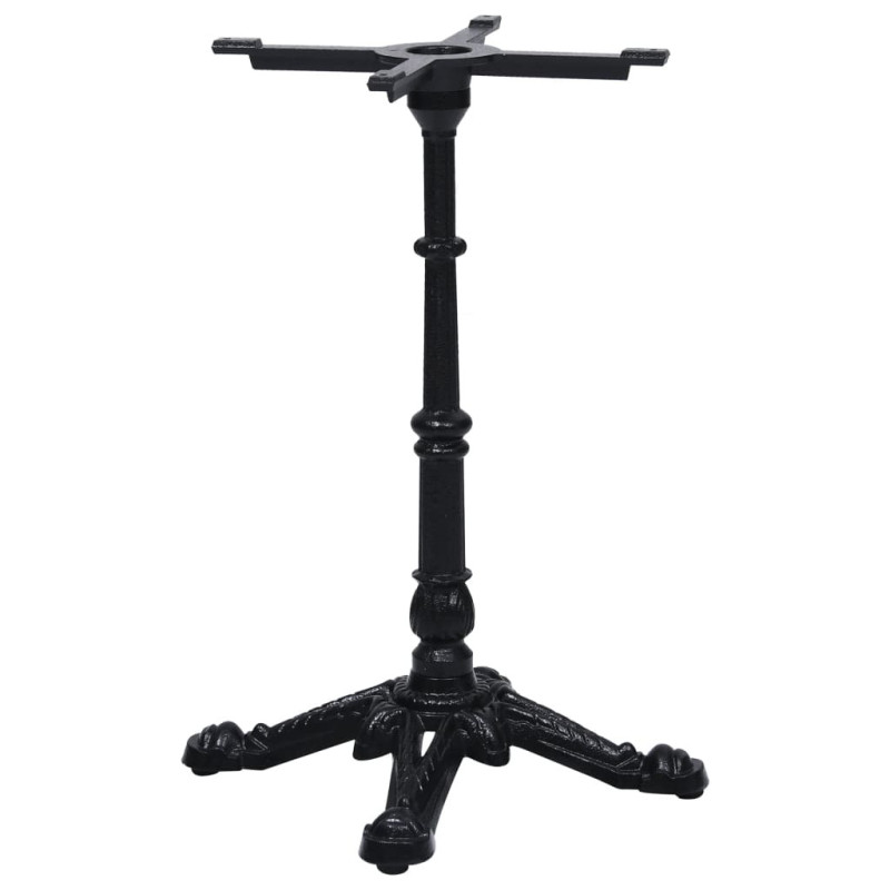Picior masă de bistro, negru, 52x52x72 cm, fontă, cu aspect industrial - WOODBB3355 Picior masă de bistro, negru, 52x52x72 cm, fontă, cu aspect industrial - WOODBB3355