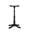 Picior masă de bistro, negru, 52x52x72 cm, fontă, cu aspect industrial - WOODBB3355 Picior masă de bistro, negru, 52x52x72 cm, fontă, cu aspect industrial - WOODBB3355