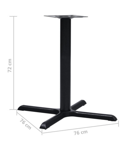 Masă pătrată cu aspect industrial, din lemn masiv reciclat, 80x80x74,5 cm