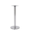 Picior masă de bistro, argintiu, Ø45x107 cm, oțel inoxidabil, cu aspect industrial - WOODBB3363