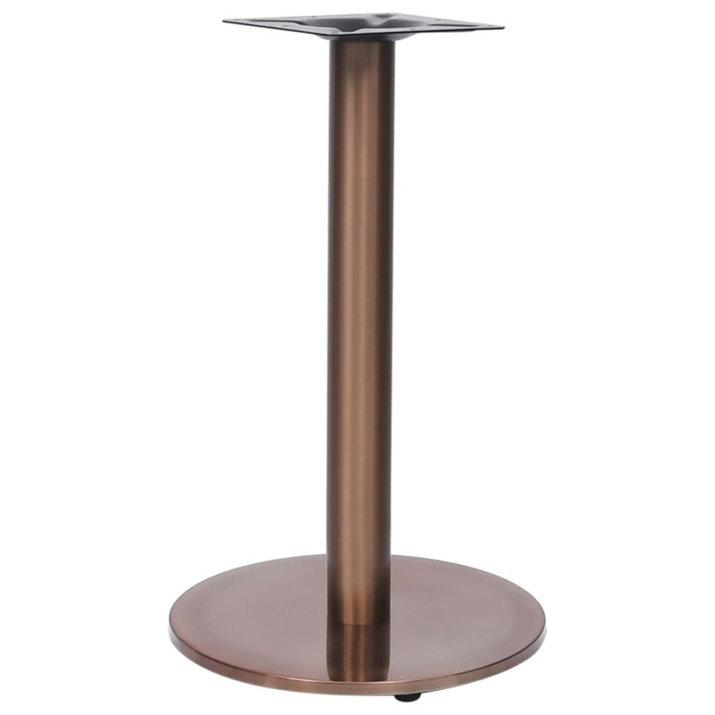Picior masă de bistro, auriu, Ø45x72 cm, oțel inoxidabil, cu aspect industrial - WOODBB3364 Picior masă de bistro, auriu, Ø45x72 cm, oțel inoxidabil, cu aspect industrial - WOODBB3364