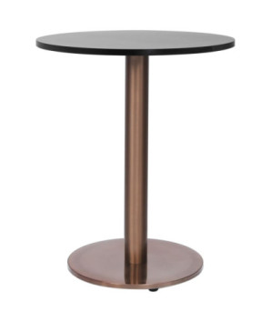 Picior masă de bistro, auriu, Ø45x72 cm, oțel inoxidabil, cu aspect industrial - WOODBB3364