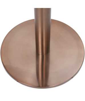 Picior masă de bistro, auriu, Ø45x72 cm, oțel inoxidabil, cu aspect industrial - WOODBB3364