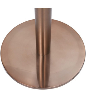 Picior masă de bistro, auriu, Ø45x107 cm, oțel inoxidabil, cu aspect industrial - WOODBB3365