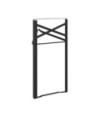 Picior de masă pentru bere 2 pcs Negru 39 x 3 x 75 cm - WOODBB3383