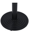 Masă rotundă cu aspect industrial, din lemn masiv reciclat, Ø40x3,8 cm Masă rotundă cu aspect industrial, din lemn masiv reciclat, Ø40x3,8 cm