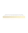 Saltea cu arcuri buzunar, fermitate medie, crem, 140x190x20 cm, piele ecologică - WOODBB3397 Saltea cu arcuri buzunar, fermitate medie, crem, 140x190x20 cm, piele ecologică - WOODBB3397