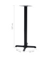 Masă rotundă cu aspect industrial, din lemn masiv reciclat, Ø60x3,8 cm Masă rotundă cu aspect industrial, din lemn masiv reciclat, Ø60x3,8 cm