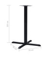 Masă patrată cu aspect industrial, din lemn masiv reciclat, 80x80 cm Masă patrată cu aspect industrial, din lemn masiv reciclat, 80x80 cm
