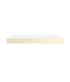 Saltea cu arcuri buzunar, fermitate medie, crem, 80x200x20 cm, piele ecologică - WOODBB3407 Saltea cu arcuri buzunar, fermitate medie, crem, 80x200x20 cm, piele ecologică - WOODBB3407