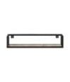 Rafturi de perete, 2 buc., 80 cm, lemn reciclat, cu aspect industrial - WOODBB52