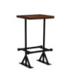 Set mobilier de bar, 3 piese, lemn reciclat, cu aspect retro - WOODBB368 Set mobilier de bar, 3 piese, lemn reciclat, cu aspect retro - WOODBB368
