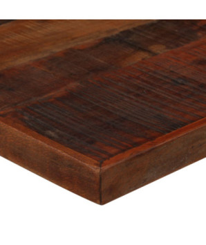 Set mobilier de bar, 3 piese, lemn reciclat, cu aspect retro - WOODBB368