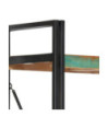 Bibliotecă cu aspect industrial, din lemn masiv reciclat, cu 5 rafturi, 90 x 30 x 180 cm, handmade Bibliotecă cu aspect industrial, din lemn masiv reciclat, cu 5 rafturi, 90 x 30 x 180 cm, handmade