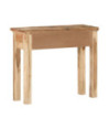 Masă consolă 90,5x30x75cm lemn masiv de acacia și lemn reciclat, cu aspect rustic - WOODBB54