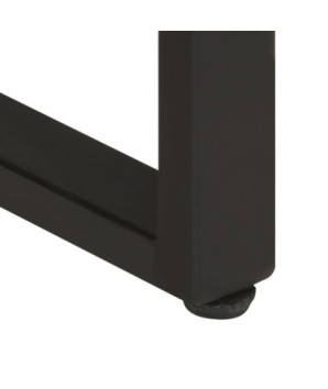 Masă de bucătărie, 160 cm, lemn reciclat, cu aspect industrial - WOODBB387