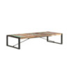 Măsuță de cafea, 180 x 90 x 40 cm, lemn reciclat, cu aspect industrial - WOODBB389 Măsuță de cafea, 180 x 90 x 40 cm, lemn reciclat, cu aspect industrial - WOODBB389