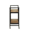 Cărucior de bucătărie, 87x36x81 cm, lemn reciclat, cu aspect rustic - WOODBB55 Cărucior de bucătărie, 87x36x81 cm, lemn reciclat, cu aspect rustic - WOODBB55