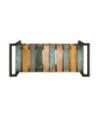 Cărucior de bucătărie, 87x36x81 cm, lemn reciclat, cu aspect rustic - WOODBB55 Cărucior de bucătărie, 87x36x81 cm, lemn reciclat, cu aspect rustic - WOODBB55