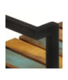 Cărucior de bucătărie, 87x36x81 cm, lemn reciclat, cu aspect rustic - WOODBB55 Cărucior de bucătărie, 87x36x81 cm, lemn reciclat, cu aspect rustic - WOODBB55