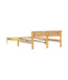 Cadru de pat, 180 x 200 cm, lemn reciclat, cu aspect vintage - WOODBB403