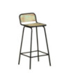 Scaune masă bar multicolor vintage, din lemn masiv reciclat, cu spătar, 4 buc. Scaune masă bar multicolor vintage, din lemn masiv reciclat, cu spătar, 4 buc.