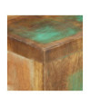Masă consolă, 120x30x75 cm, lemn reciclat, cu aspect industrial - WOODBB411