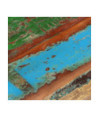 Blat masă rustic din lemn masiv reciclat, dreptunghiulară, 90 x 60 cm