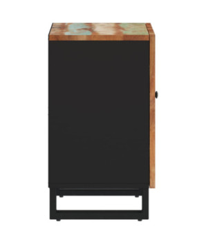 Dulap de baie, 38x33x458 cm, lemn reciclat - WOODBB419