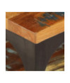 Măsuță de cafea cu raft, 100 x 60 x 35 cm, lemn reciclat, cu aspect vintage - WOODBB422 Măsuță de cafea cu raft, 100 x 60 x 35 cm, lemn reciclat, cu aspect vintage - WOODBB422