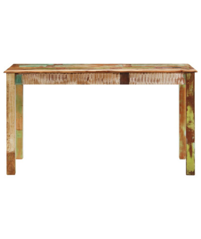 Masă de bucătărie, 140 x 70 x 76 cm, lemn reciclat - WOODBB425