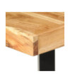 Set de bar, 9 piese, lemn masiv de acacia și lemn reciclat, cu aspect industrial - WOODBB438