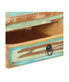 Masă consolă, 120 x 40 x 75 cm, lemn reciclat, cu aspect vintage - WOODBB443