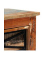 Comodă TV, 120 x 30 x 40 cm, lemn reciclat, cu aspect retro - WOODBB447 Comodă TV, 120 x 30 x 40 cm, lemn reciclat, cu aspect retro - WOODBB447