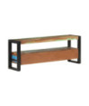 Comodă TV, 120x30x45 cm, lemn reciclat, cu aspect antichizat - WOODBB454 Comodă TV, 120x30x45 cm, lemn reciclat, cu aspect antichizat - WOODBB454