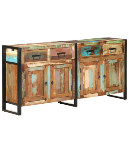 Servantă, 172x35x80 cm, lemn reciclat - WOODBB480