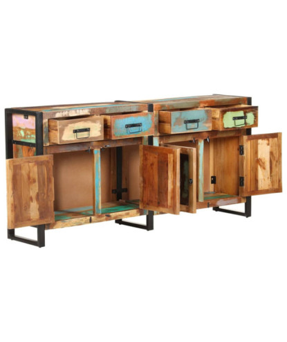 Servantă, 172x35x80 cm, lemn reciclat - WOODBB480