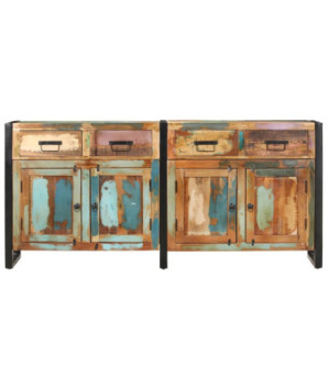 Servantă, 172x35x80 cm, lemn reciclat - WOODBB480