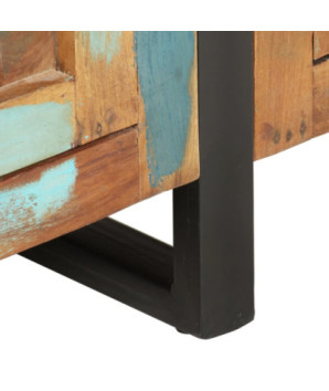 Servantă, 172x35x80 cm, lemn reciclat - WOODBB480