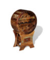 Suport de vin pentru 10 sticle, lemn reciclat, cu aspect vintage - WOODBB493 Suport de vin pentru 10 sticle, lemn reciclat, cu aspect vintage - WOODBB493